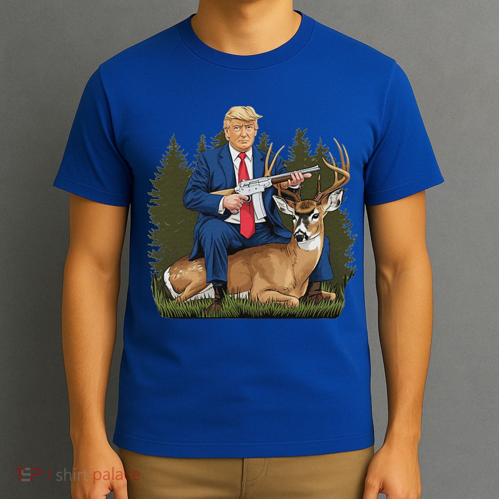 Trump Hunting Deer T-Shirt
