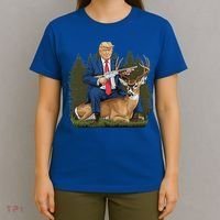 Trump Hunting Deer T-Shirt thumb 4
