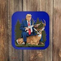 Trump Hunting Deer Coaster thumb 0