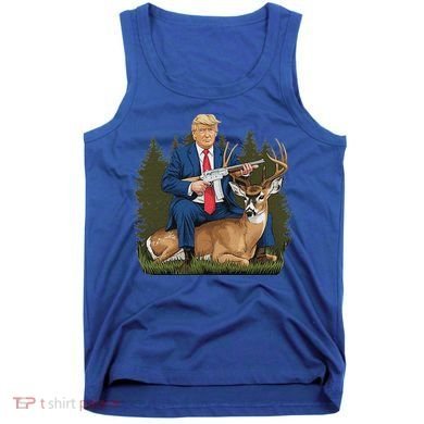 Trump Hunting Deer Tank Top