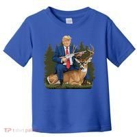 Trump Hunting Deer Toddler T-Shirt thumb 0