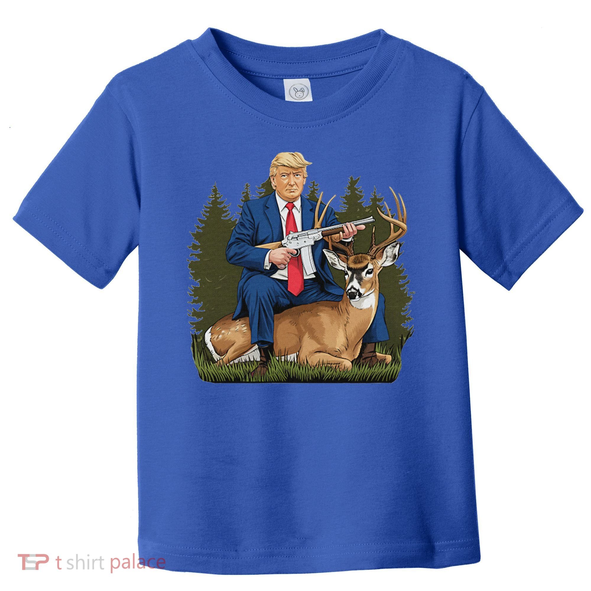 Trump Hunting Deer Toddler T-Shirt
