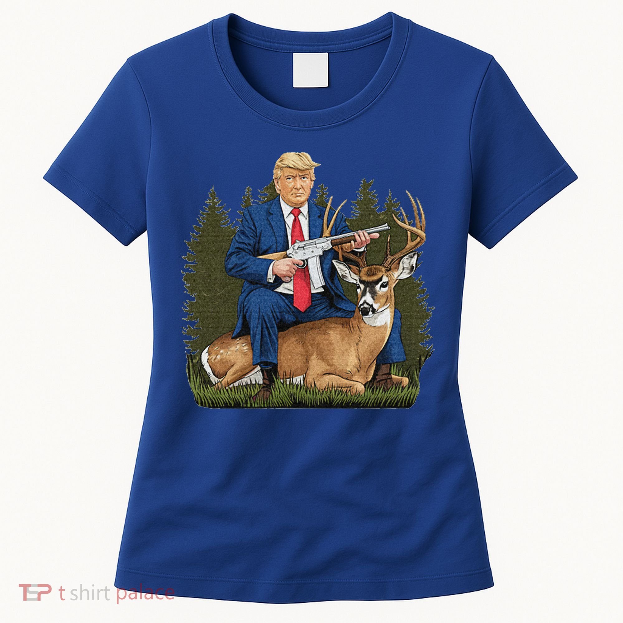 Trump Hunting Deer Women's T-Shirt