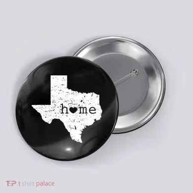 Texas Home Distressed Tx Map With Heart Button