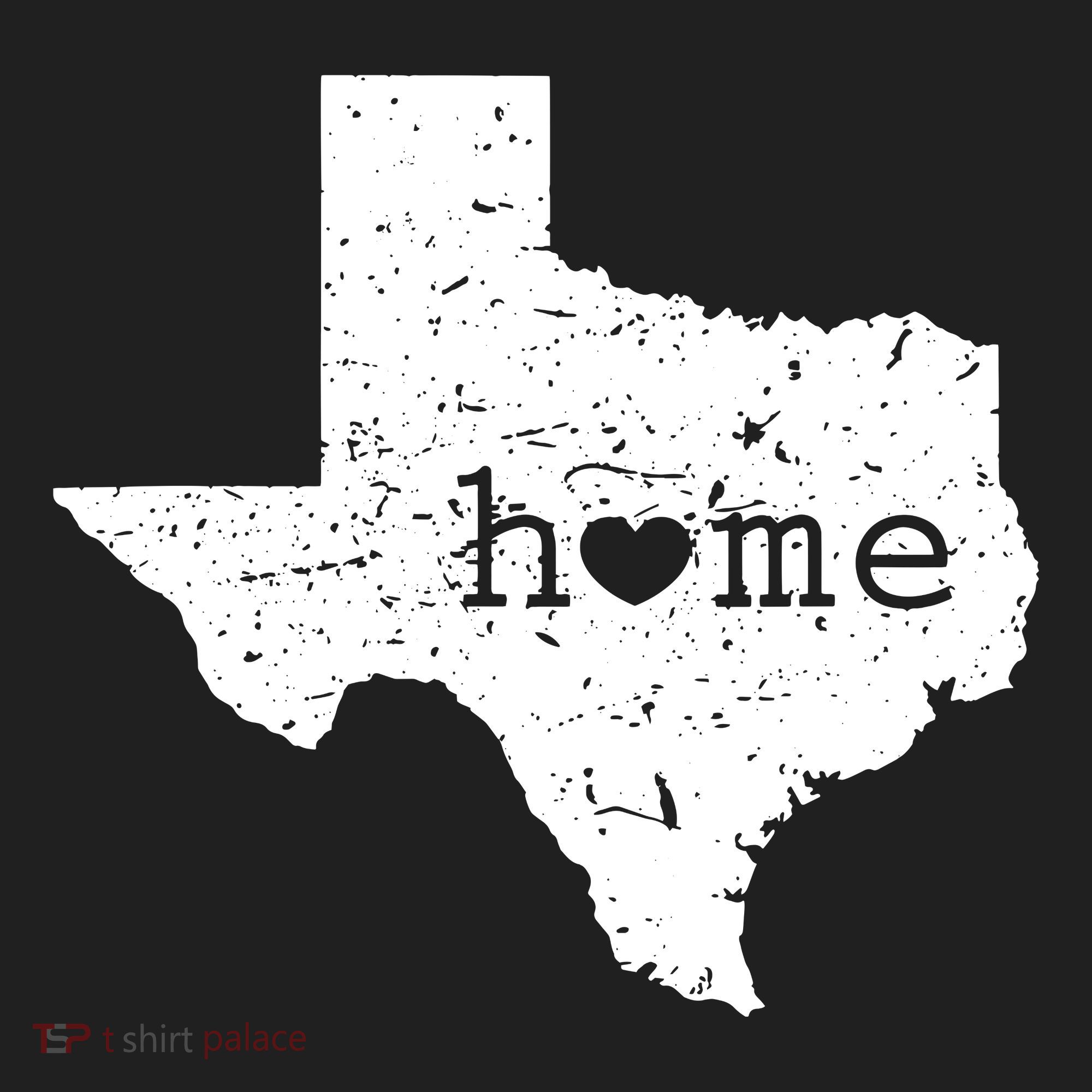Texas Home Distressed Tx Map With Heart Tumbler