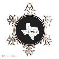 Texas Home Distressed Tx Map With Heart Ornament thumb 0