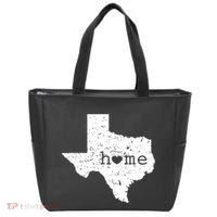 Texas Home Distressed Tx Map With Heart Tote Bag thumb 0