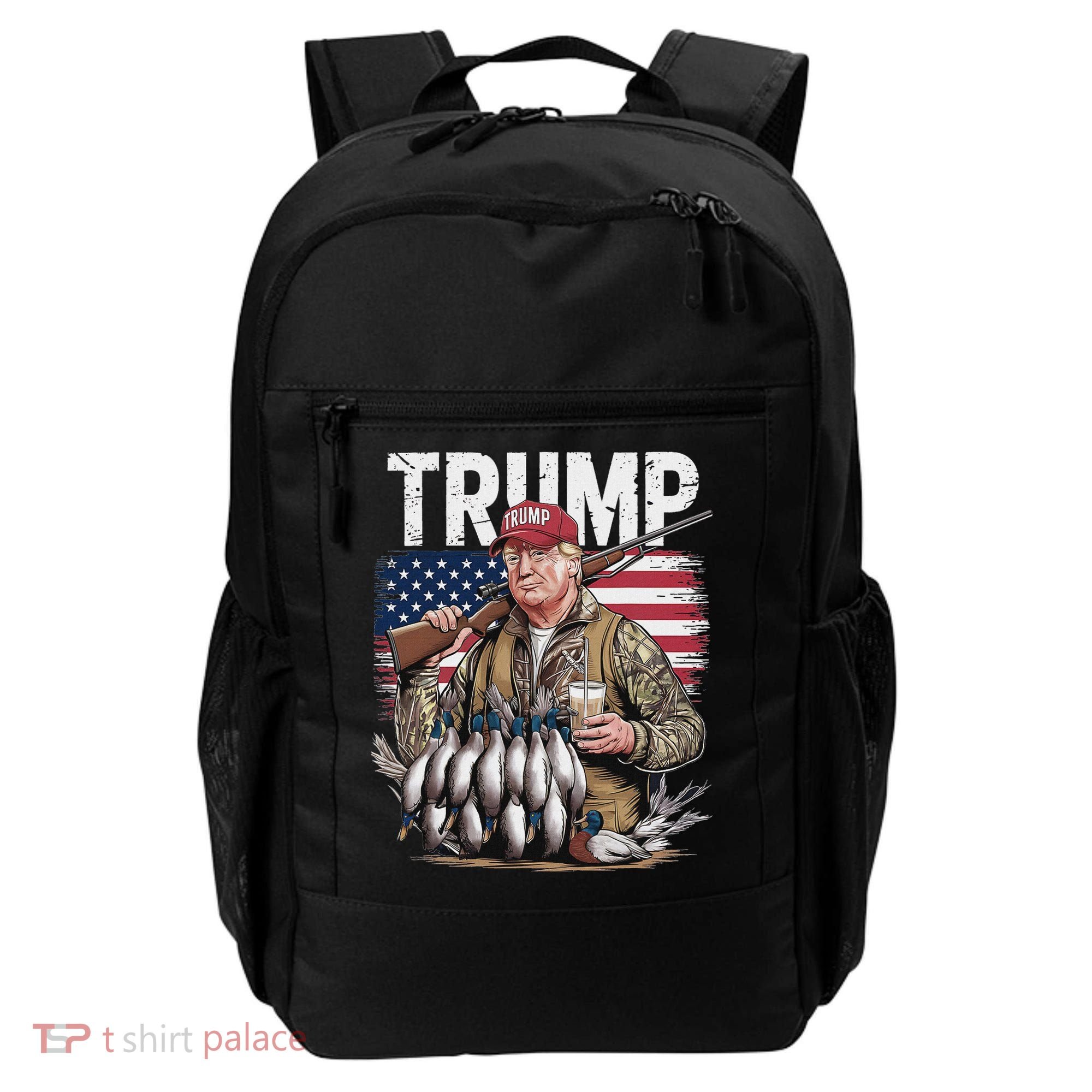 Trump Hunting Duck Hello Hunting Camo Hunting Backpack