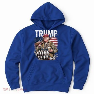 Trump Hunting Duck Hello Hunting Camo Hunting Hoodie