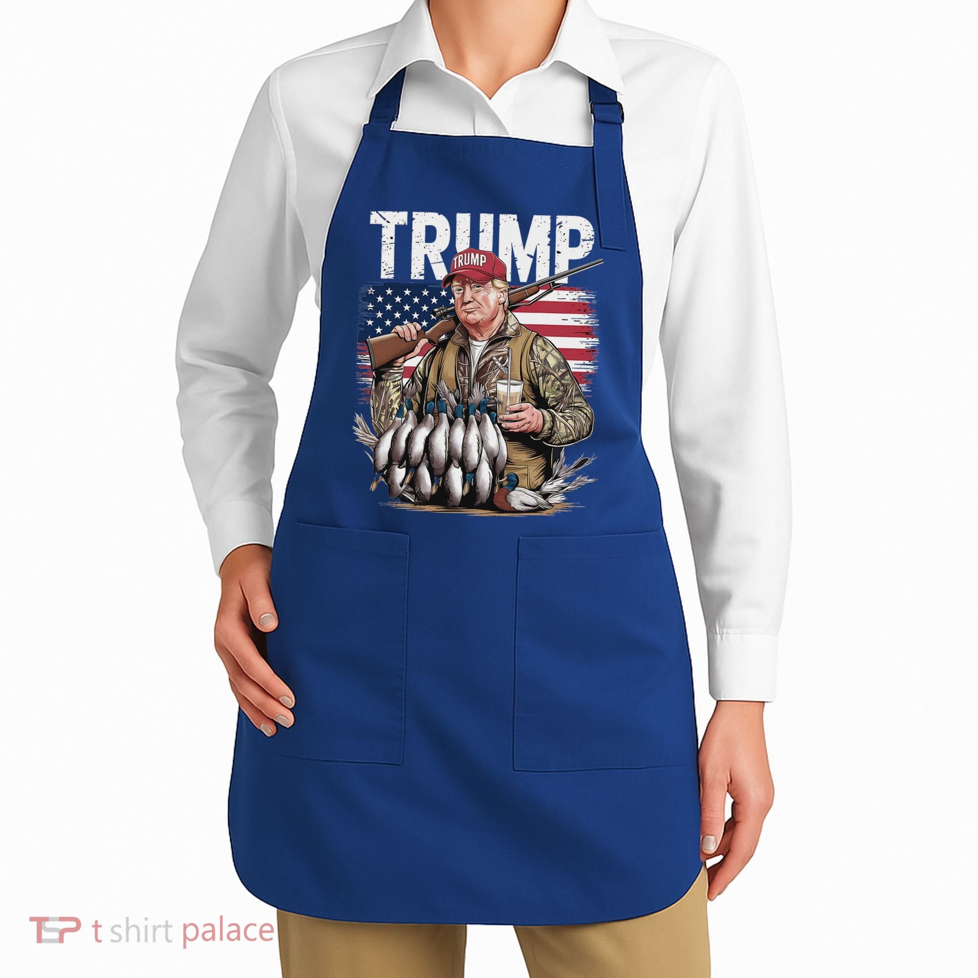 Trump Hunting Duck Hello Hunting Camo Hunting Apron