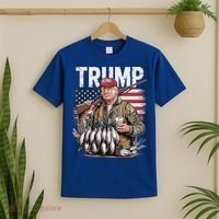 Trump Hunting Duck Hello Hunting Camo Hunting T-Shirt thumb 2