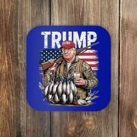 Trump Hunting Duck Hello Hunting Camo Hunting Coaster thumb 0