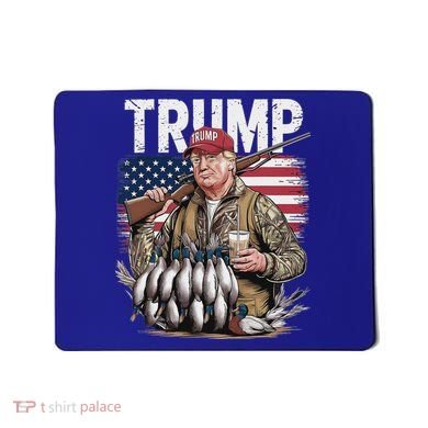 Trump Hunting Duck Hello Hunting Camo Hunting Mousepad