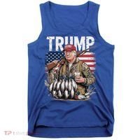 Trump Hunting Duck Hello Hunting Camo Hunting Tank Top thumb 0