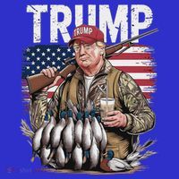 Trump Hunting Duck Hello Hunting Camo Hunting Women's T-Shirt thumb 6
