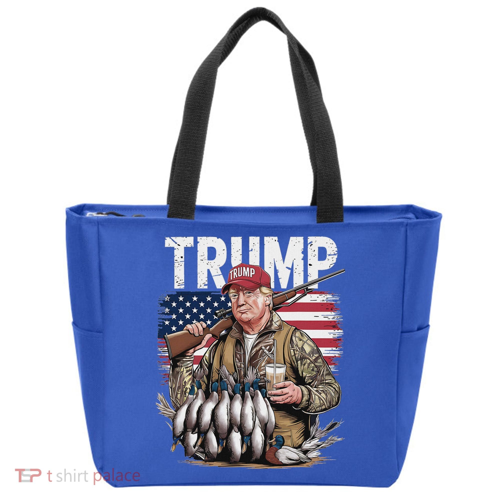 Trump Hunting Duck Hello Hunting Camo Hunting Tote Bag