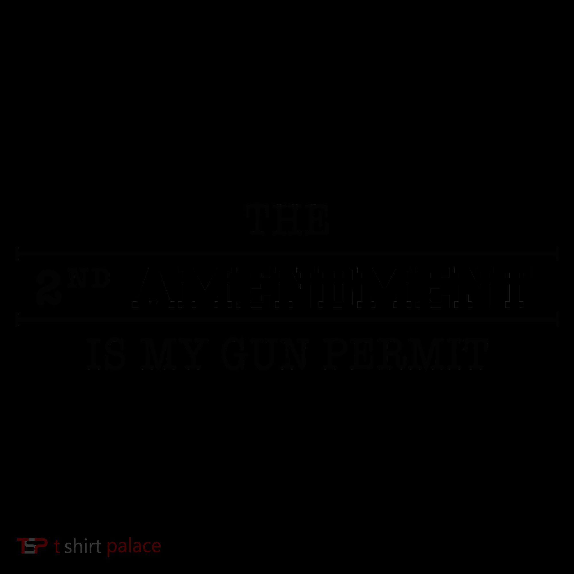The 2nd Amendment Is My Gun Permit Coffee Mug