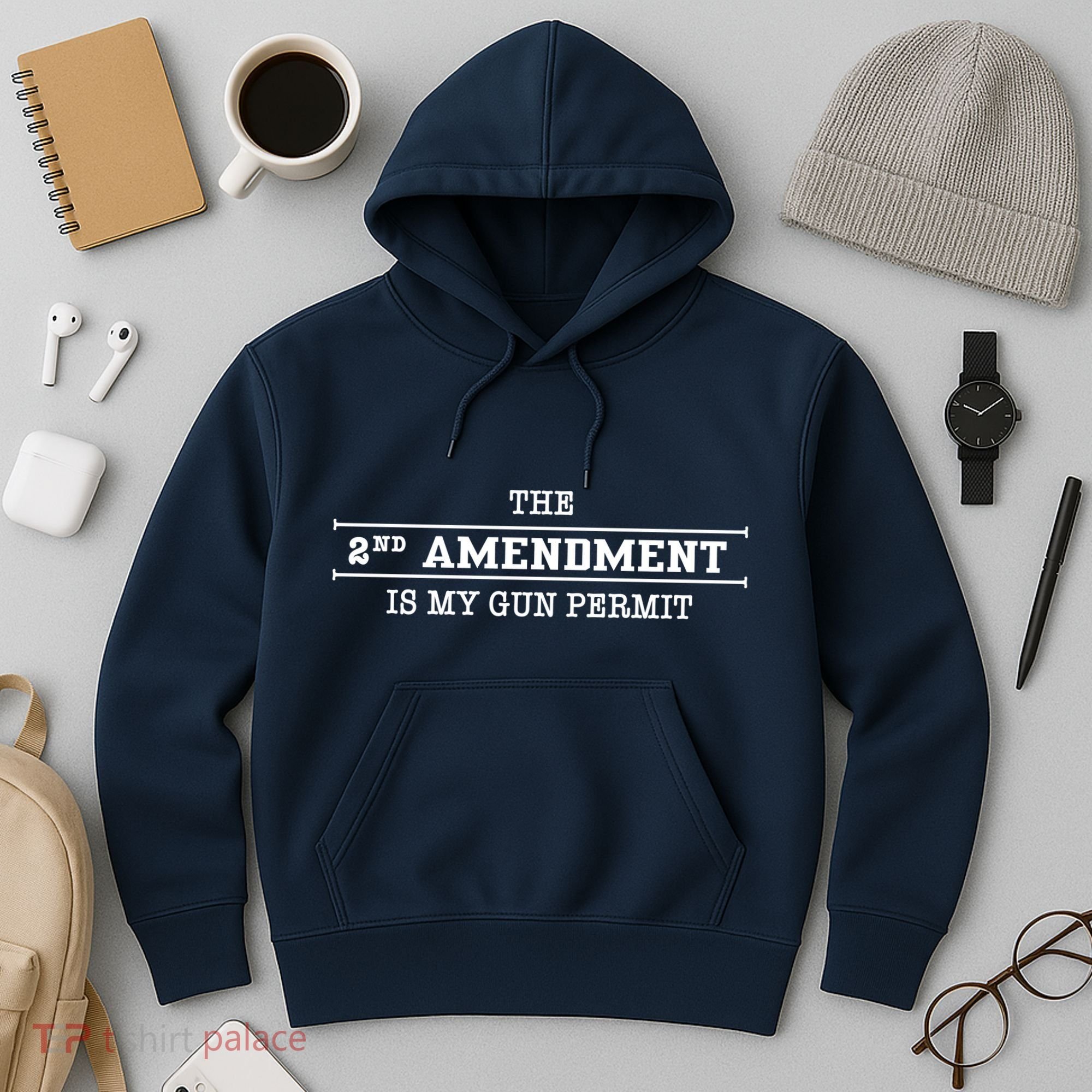 The 2nd Amendment Is My Gun Permit Hoodie