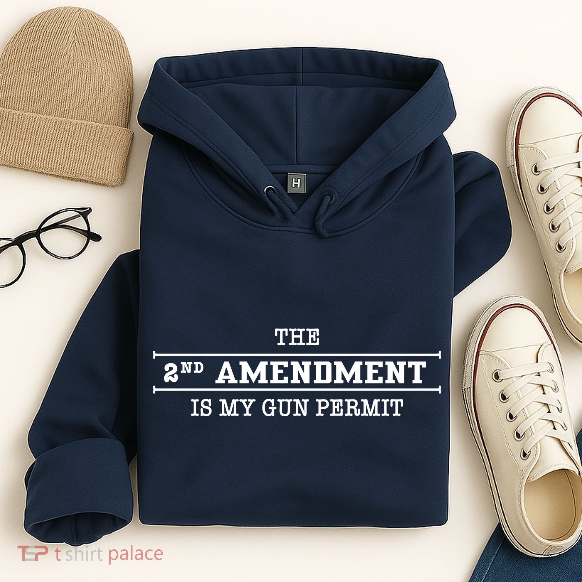 The 2nd Amendment Is My Gun Permit Hoodie