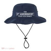 The 2nd Amendment Is My Gun Permit Bucket Hat thumb 0