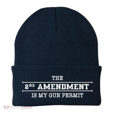 The 2nd Amendment Is My Gun Permit Beanie
