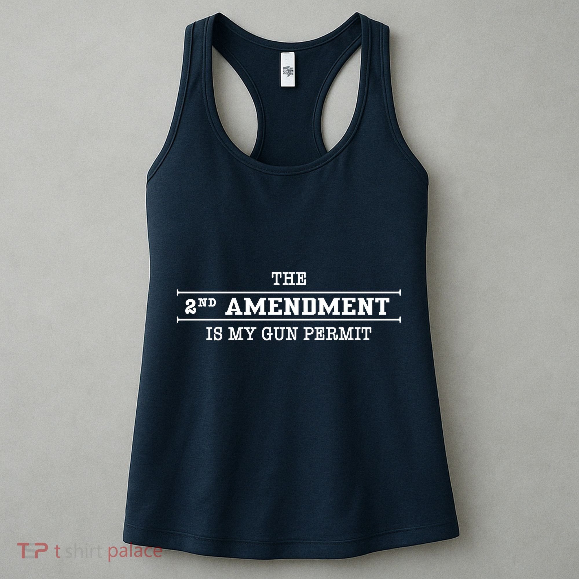 The 2nd Amendment Is My Gun Permit Women's Tank Top