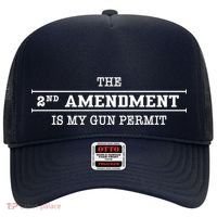 The 2nd Amendment Is My Gun Permit Hat thumb 0