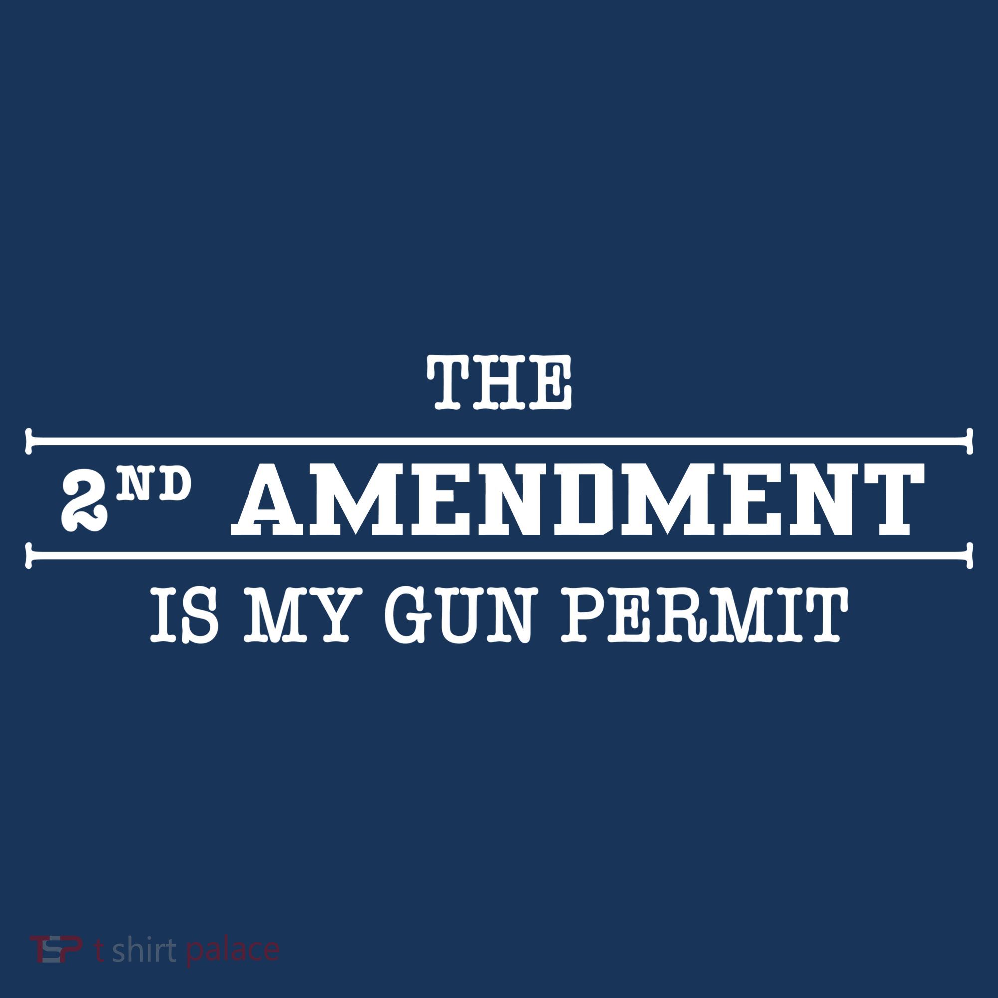 The 2nd Amendment Is My Gun Permit Tank Top