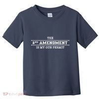 The 2nd Amendment Is My Gun Permit Toddler T-Shirt thumb 0