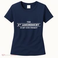 The 2nd Amendment Is My Gun Permit Women's T-Shirt thumb 0