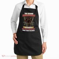 The 2nd Amendment My Rights Are More Important Than Your Feelings Apron thumb 2