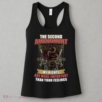 The 2nd Amendment My Rights Are More Important Than Your Feelings Women's Tank Top thumb 3