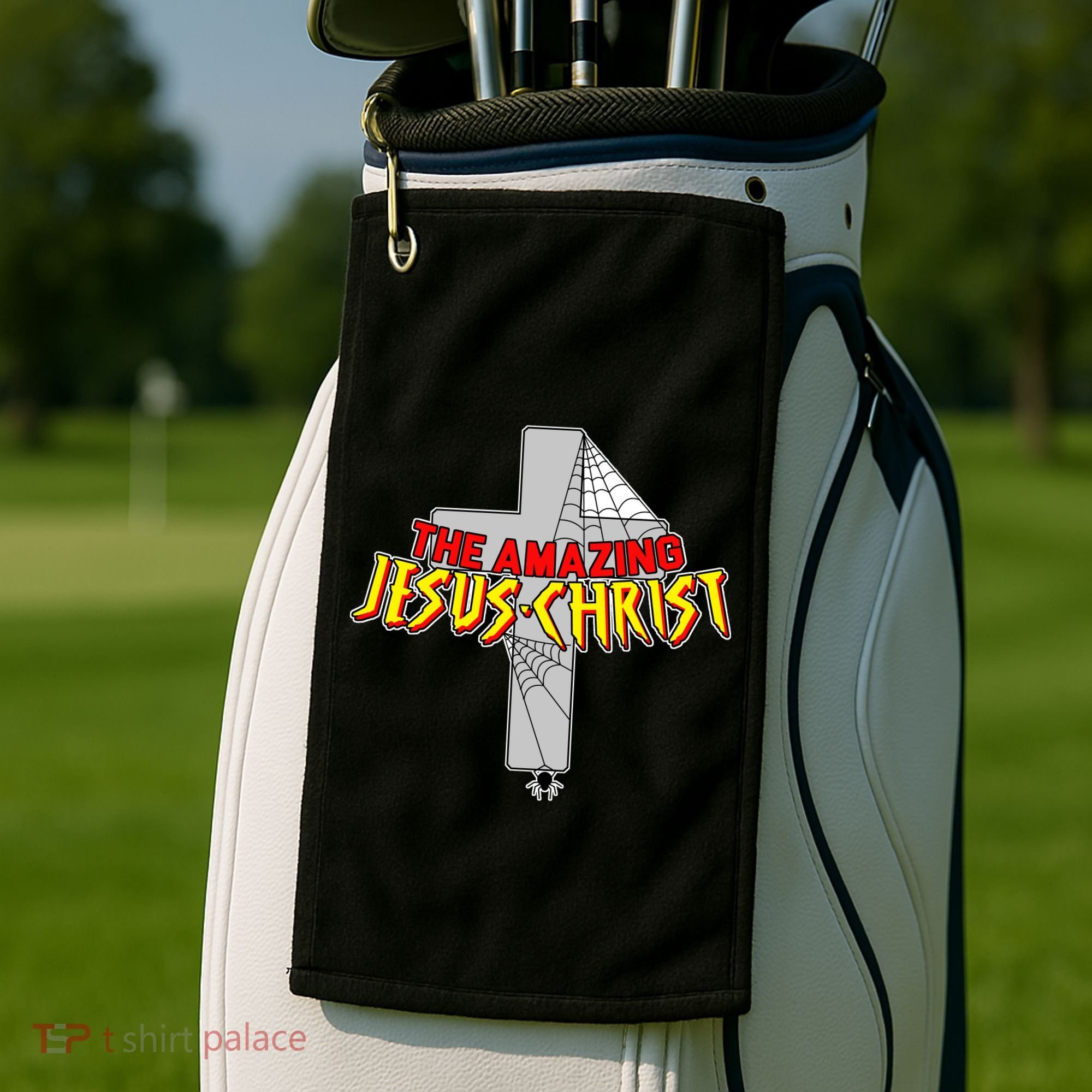 The Amazing Jesus-Christ Golf Towel