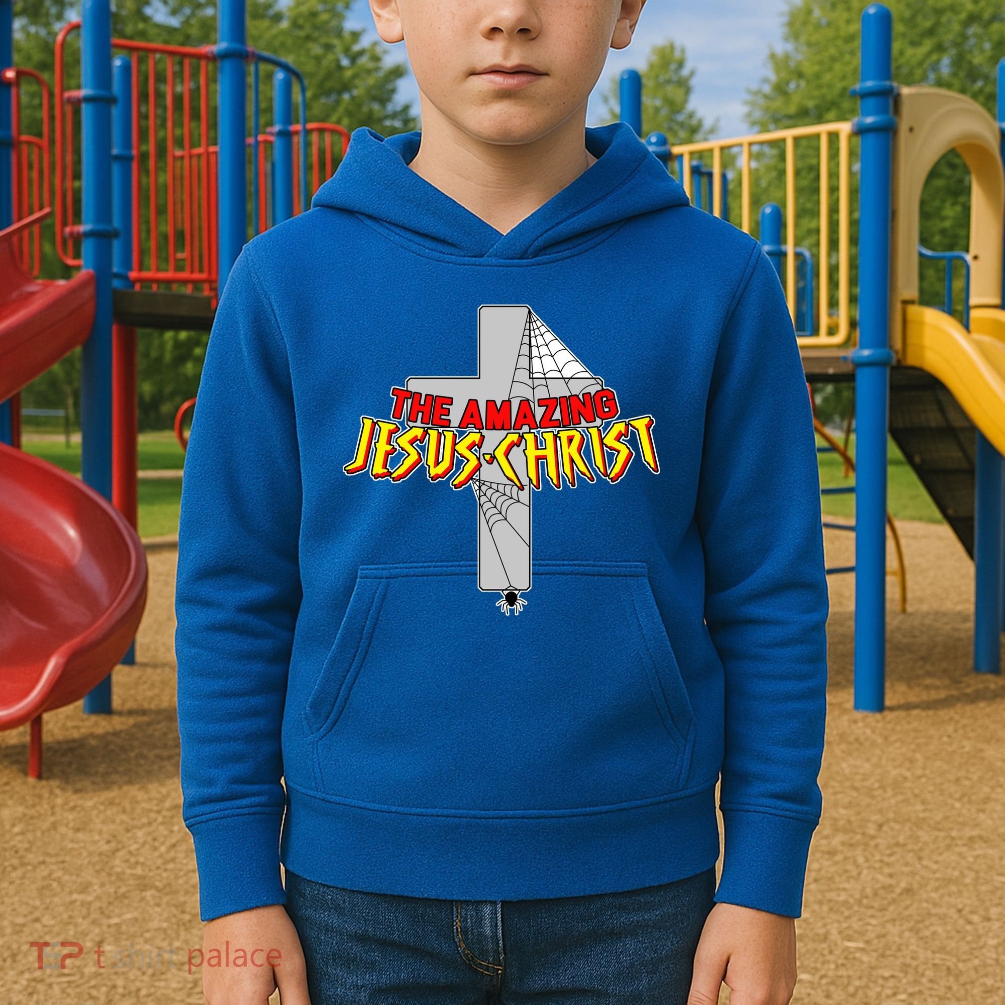The Amazing Jesus-Christ Kids Hoodie