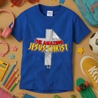 The Amazing Jesus-Christ Kids T-Shirt thumb 3
