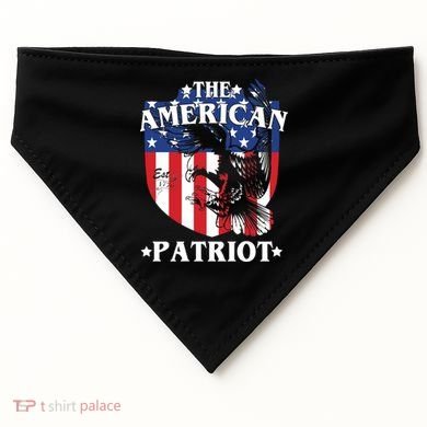The American Patriot Est 1776 USA-Made Doggie Bandana