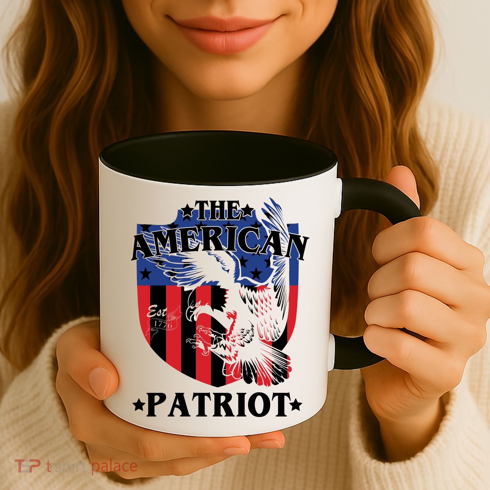 The American Patriot Est 1776 Coffee Mug