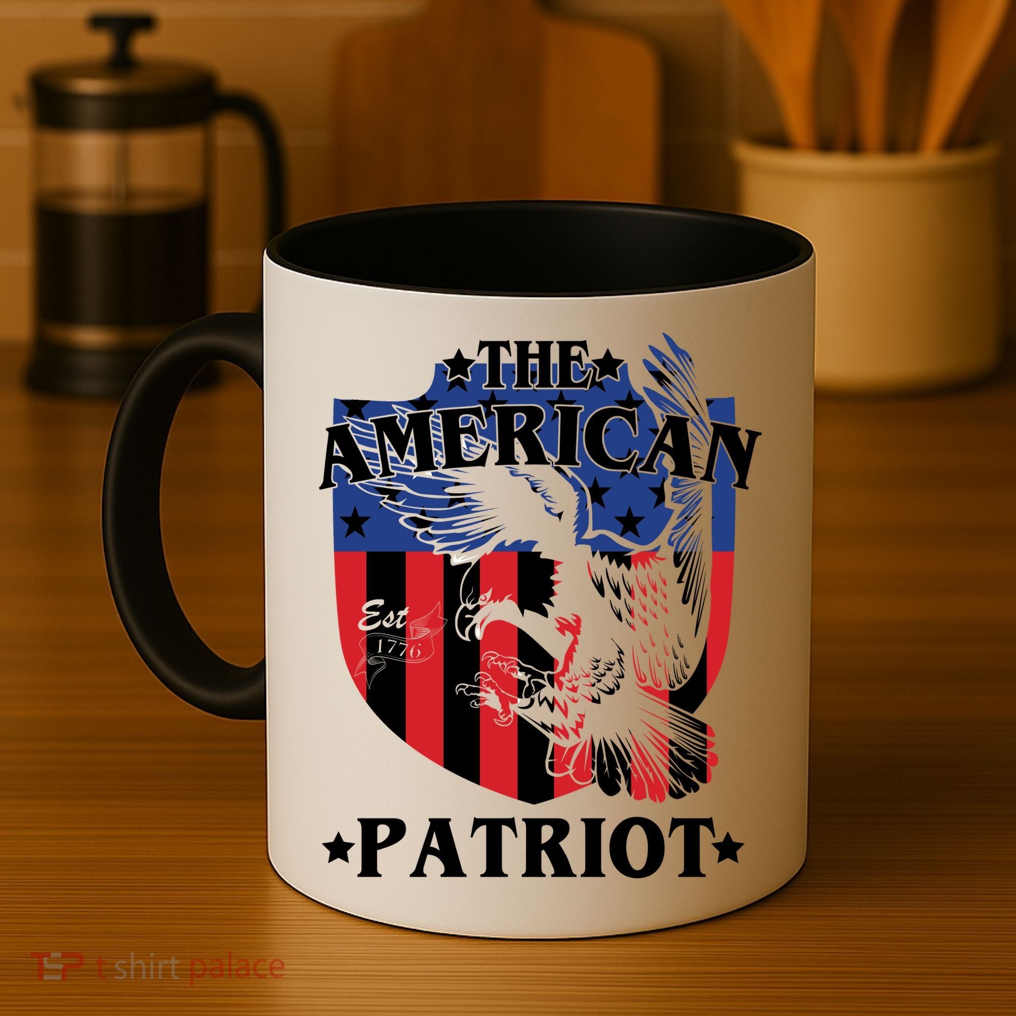 The American Patriot Est 1776 Coffee Mug