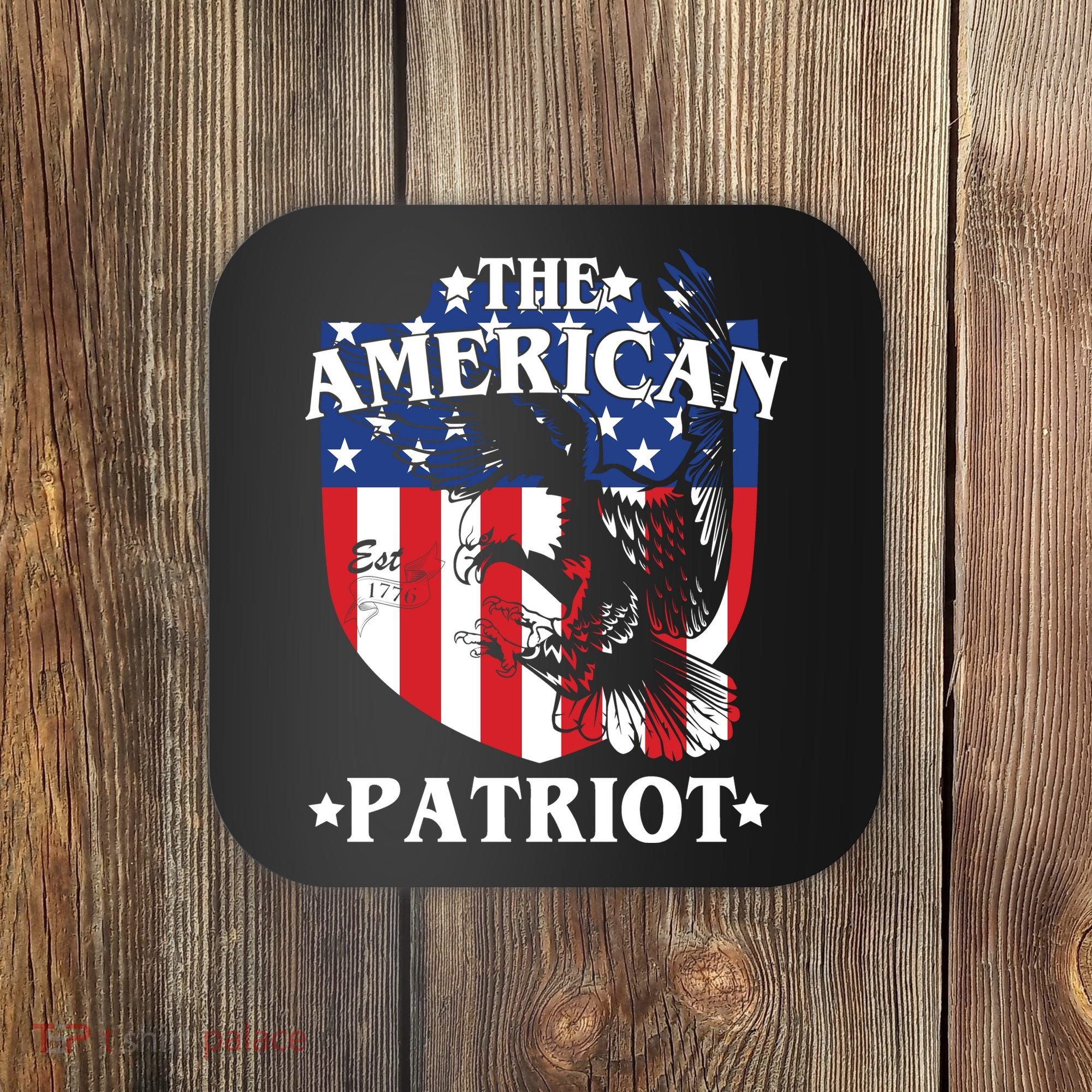 The American Patriot Est 1776 Coaster