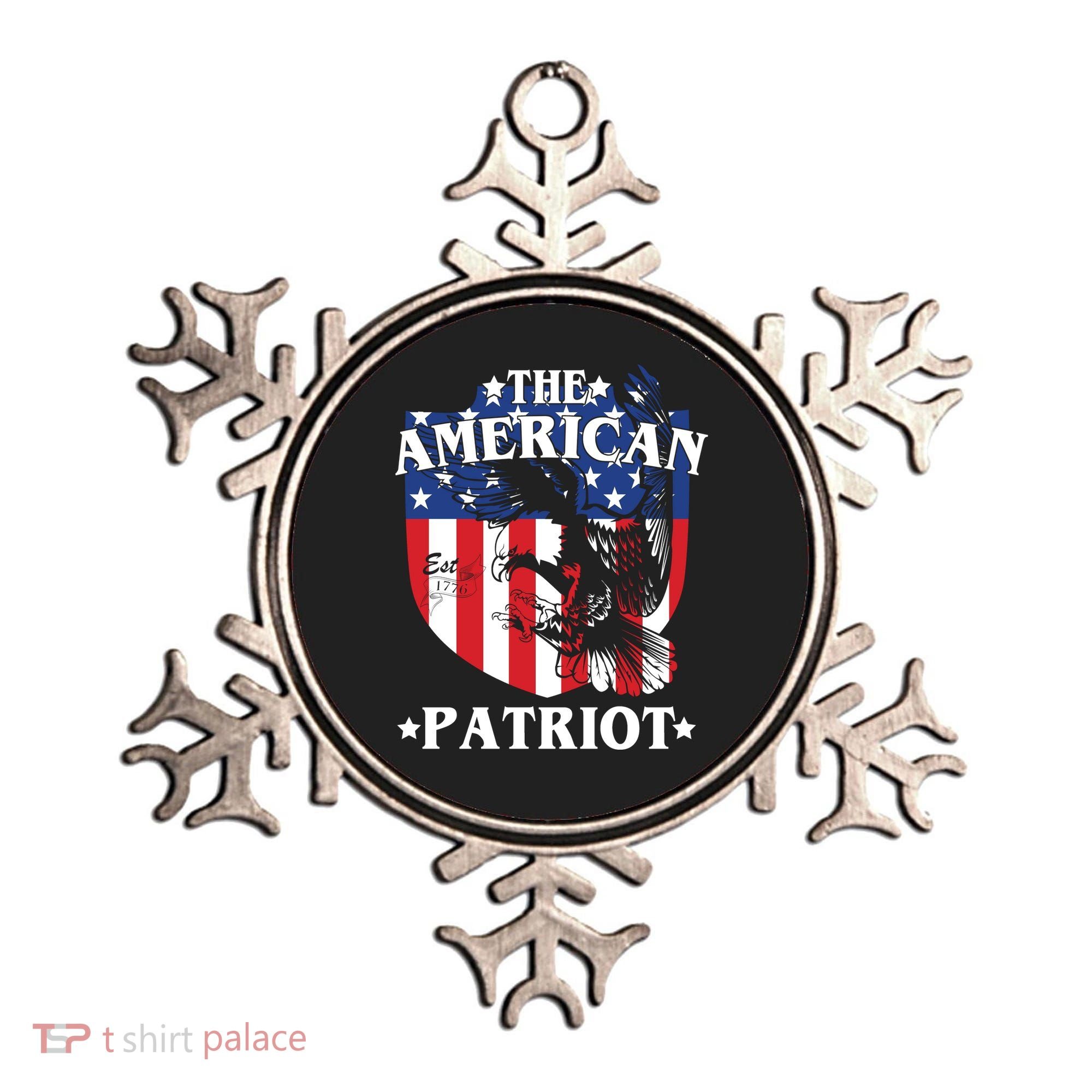 The American Patriot Est 1776 Ornament