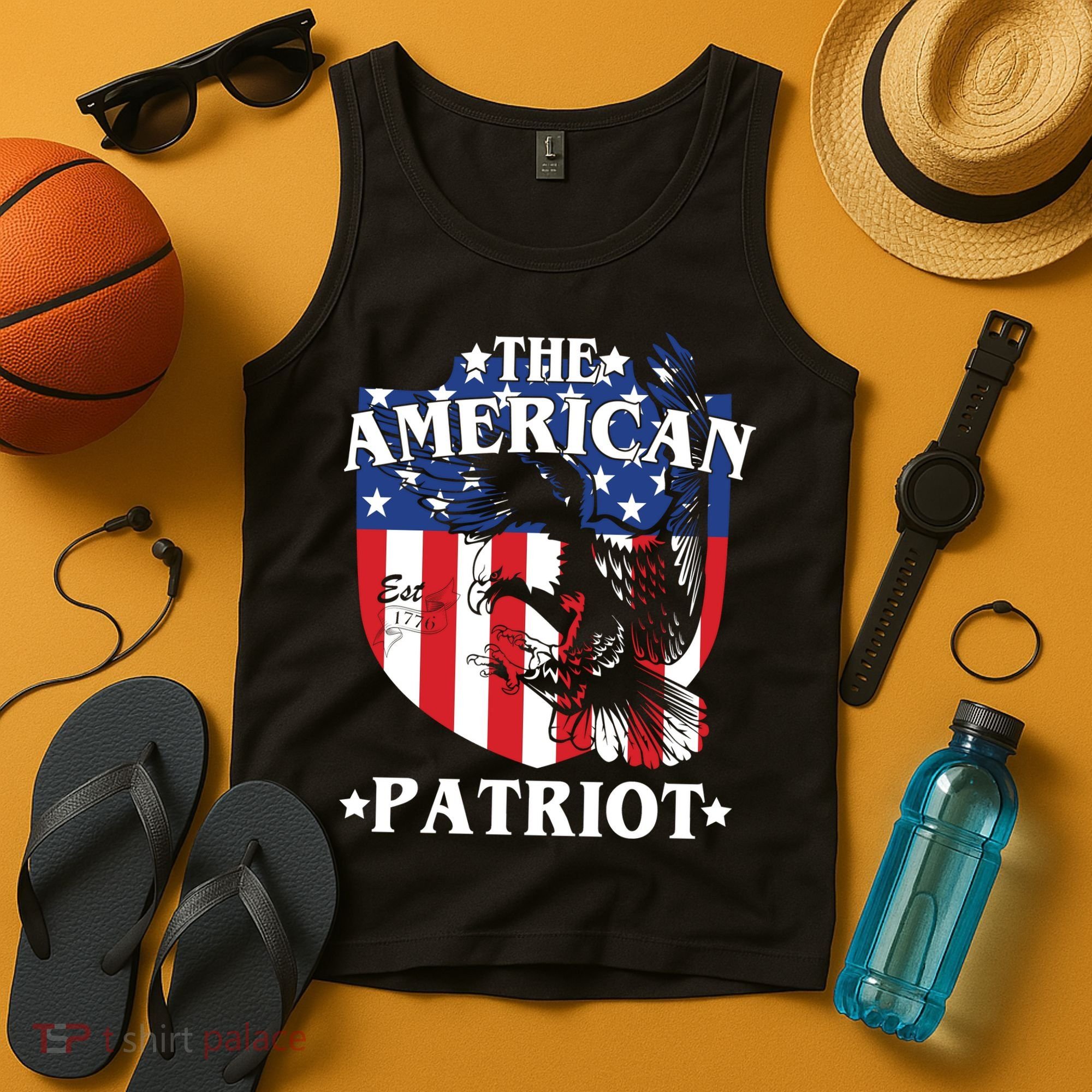 The American Patriot Est 1776 Tank Top