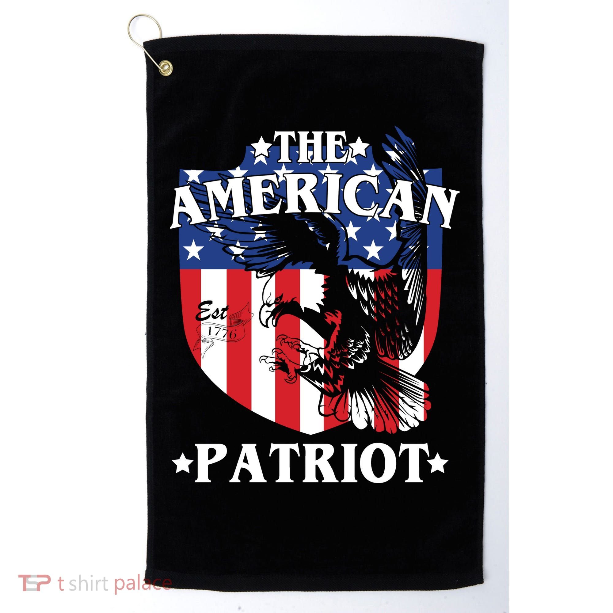 The American Patriot Est 1776 Golf Towel