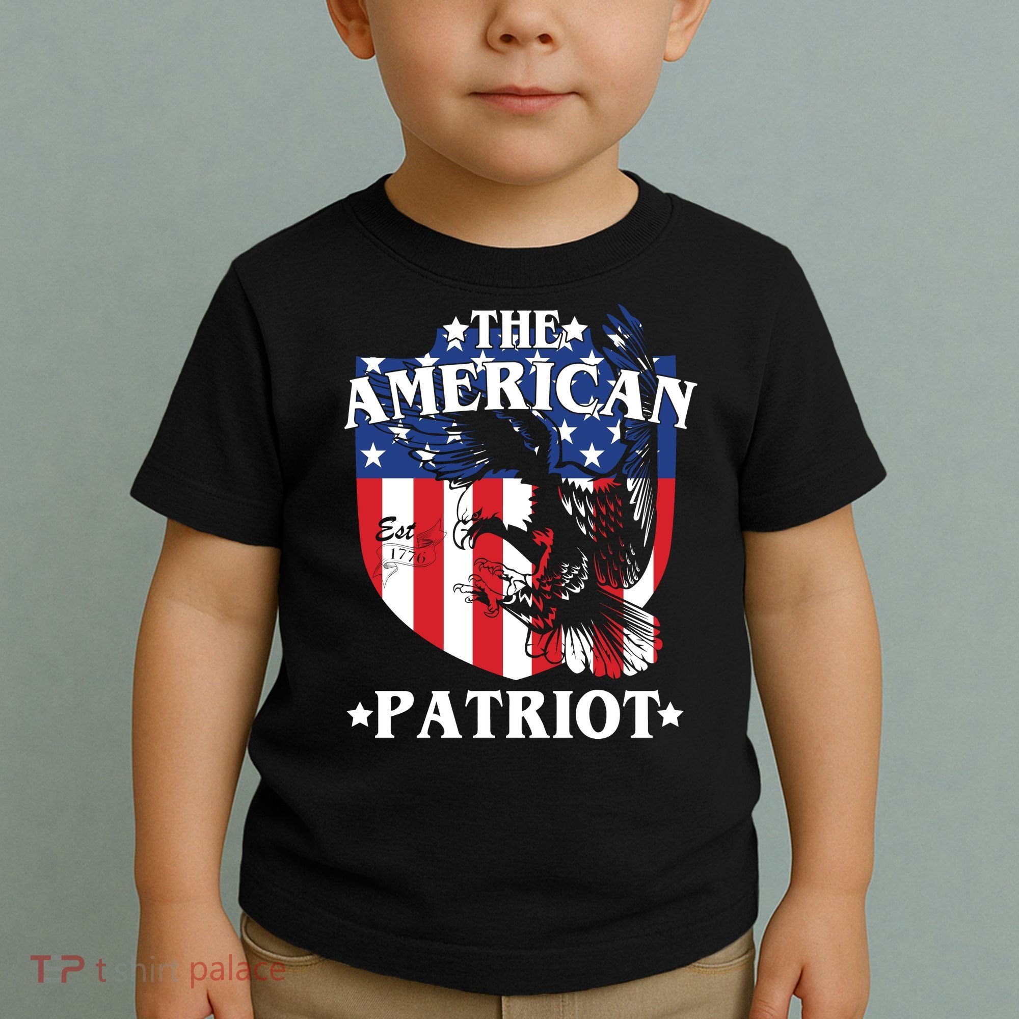 The American Patriot Est 1776 Toddler T-Shirt