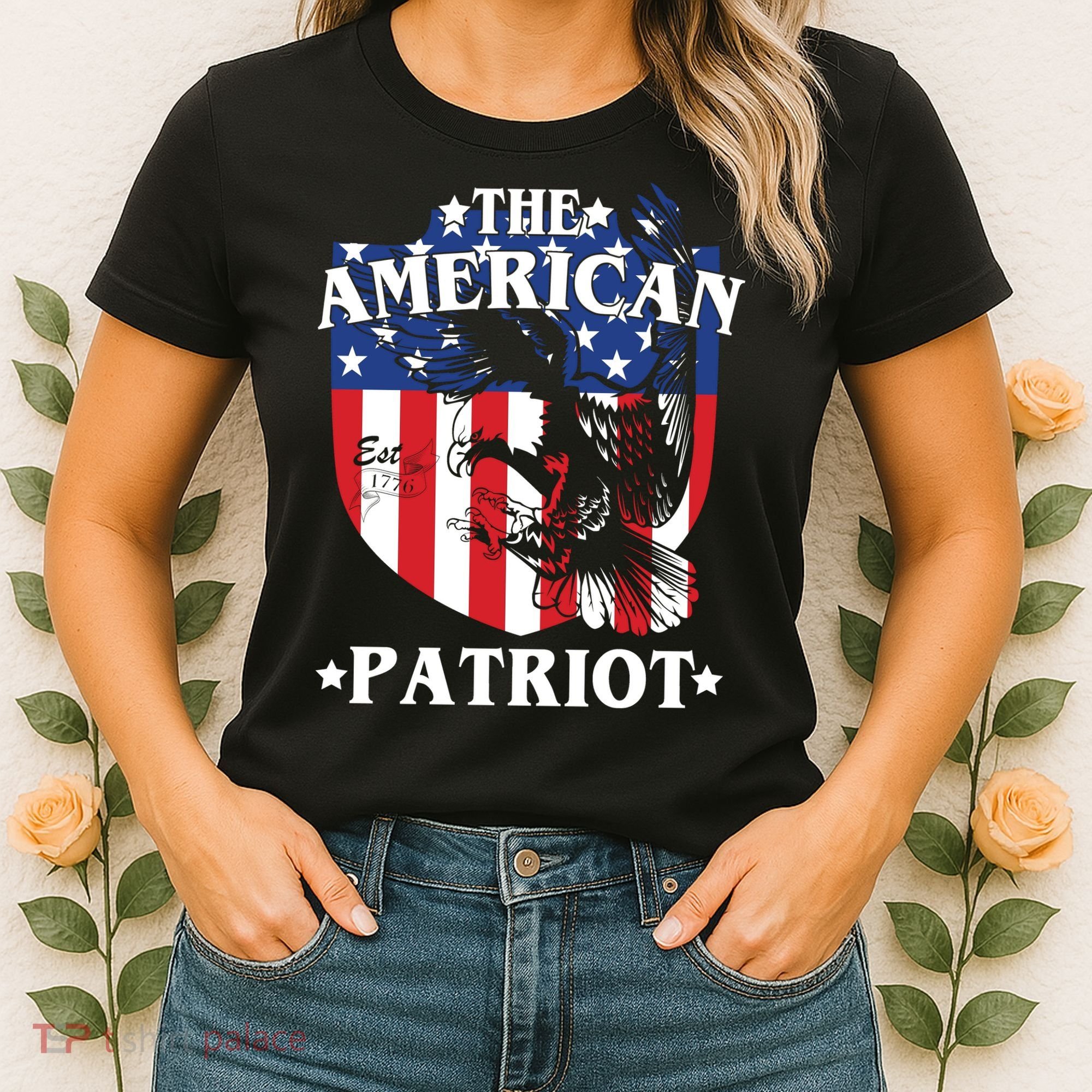 The American Patriot Est 1776 Women's T-Shirt