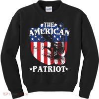 The American Patriot Est 1776 Kids Sweatshirt thumb 0