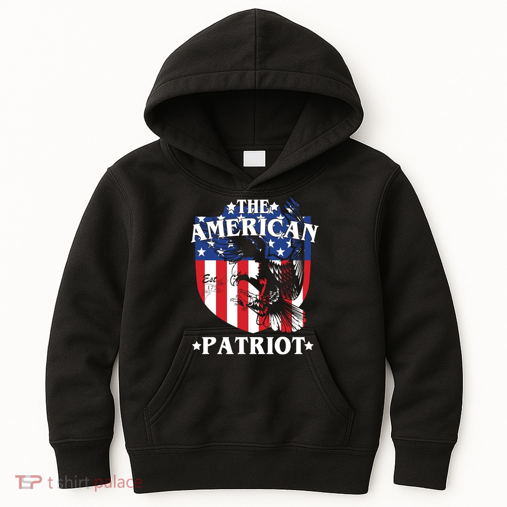 The American Patriot Est 1776 Kids Hoodie