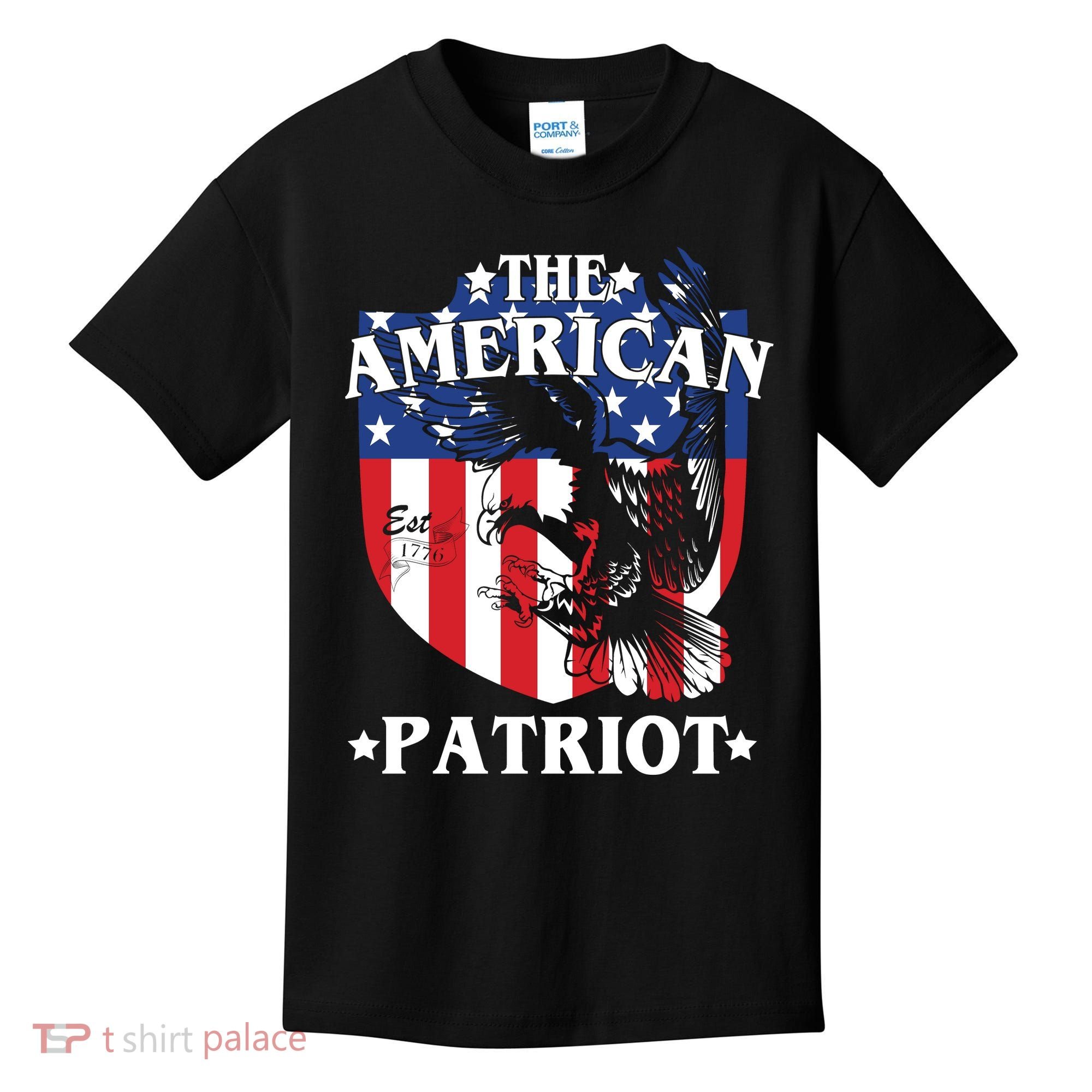 The American Patriot Est 1776 Kids T-Shirt