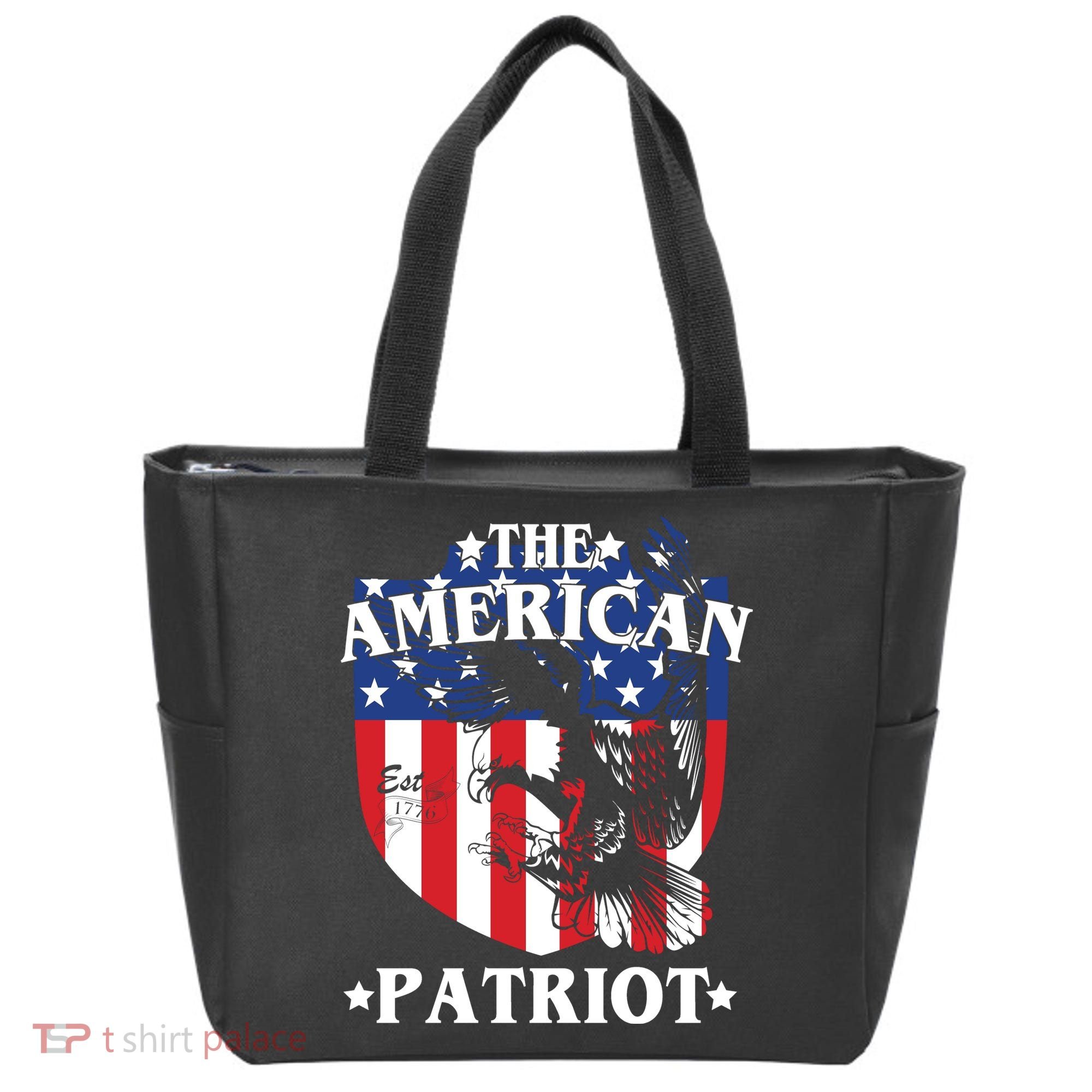 The American Patriot Est 1776 Tote Bag