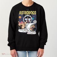 The Astrodogs Astronauts Dogs In Space Women's Sweatshirt thumb 0