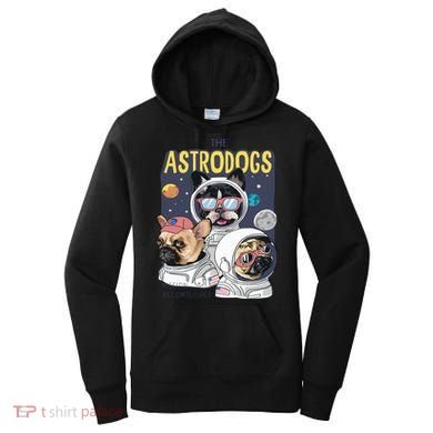 The Astrodogs Astronauts Dogs In Space Women's Hoodie